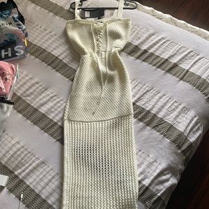 Maxi knit dress